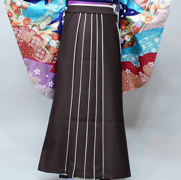 楽天市場】袴 単品 無地袴 バイカラー 女性用 行灯袴 ヘラあり 二色 