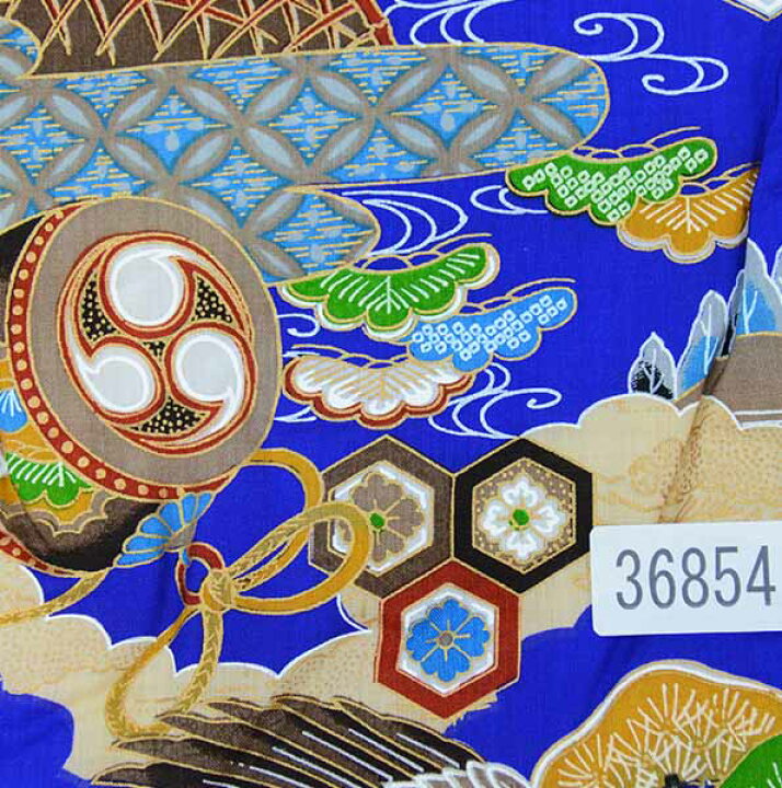 楽天市場】一つ身 着物セット 袷 綿入れ デンチセット 祝着 お宮参り 