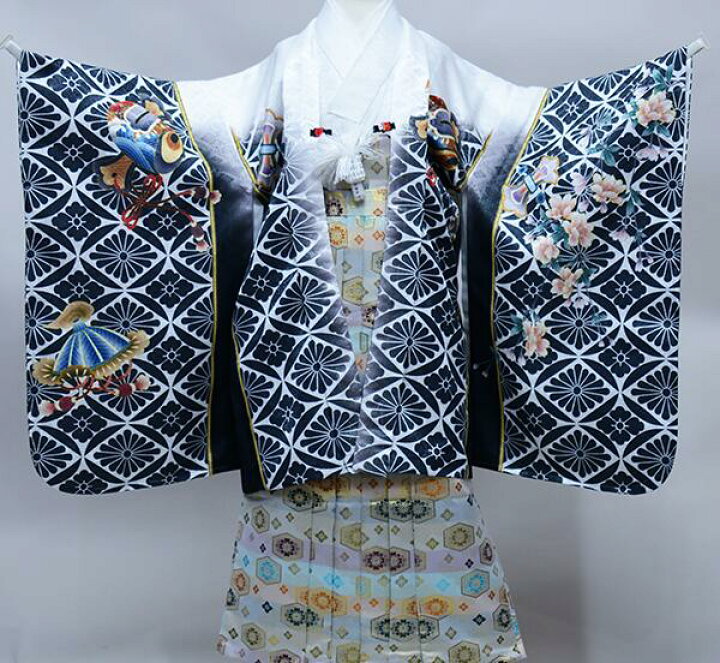 楽天市場】七五三 五歳 男児 羽織袴フルセット 着物 L寸 金刺繍 豪華 