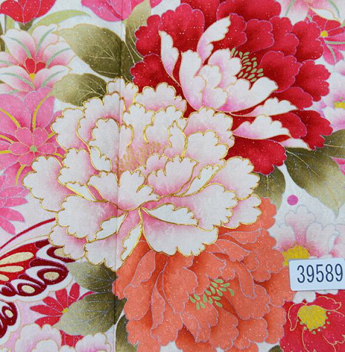 楽天市場】振袖 正絹 着物 単品 仕立て上がり 百花繚乱 ラメ 金駒縫 白  