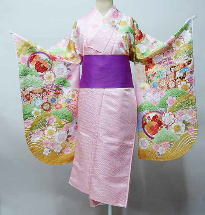 楽天市場】二尺袖着物 単品 仕立て上がり From KYOTO 着物丈は着付けし 