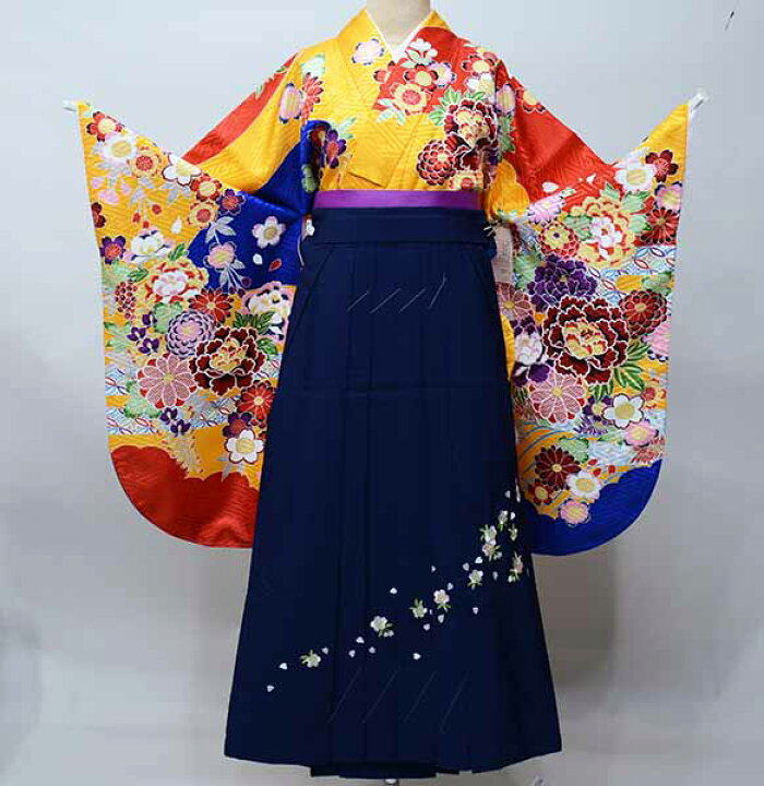 楽天市場】二尺袖 着物 袴フルセット From KYOTO 着物丈は着付けし易い  