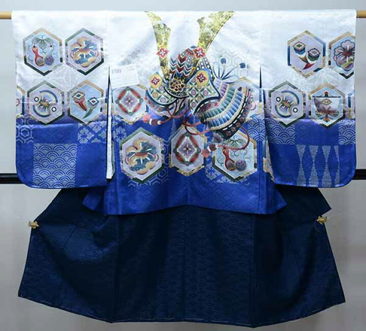 楽天市場】七五三 五歳 男児 羽織・着物・襦袢3点セット 豪華絢爛 金 