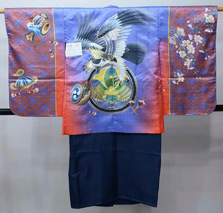 楽天市場】七五三 五歳 男児 羽織・着物・襦袢3点セット 豪華絢爛 金 