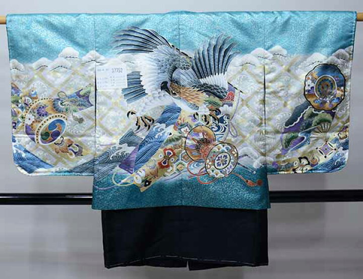 楽天市場】七五三 五歳 男児 羽織・着物・襦袢3点セット M寸 豪華絢爛 