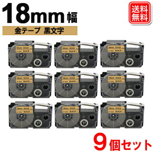 �l�[�������h�e�[�v 18mm ���e�[�v/������ ������9�Z�b�g �J�V�I�p �l�[�������h �݊� �e�[�v�J�[�g���b�W XR-18GD ���S��