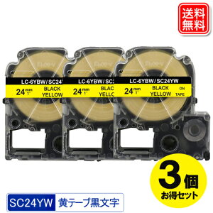 �e�v���e�[�v ���e�[�v������ 24mm �L���O�W���p �e�v��PRO �݊� �e�[�v�J�[�g���b�W ������3�Z�b�g ���� SC24YW ���S��