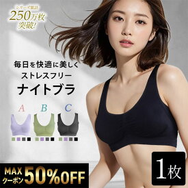 【500円OFFクーポン・17日9:59迄】 ナイトブラ 【単品】 3タイプ単品 育乳ナイトブラ ブラジャー 育乳ブラ ノンワイヤーブラ 脇高 昼夜兼用ブラ 下着 スポーツブラ スポブラ 無地 痛くない 　プレミーナ 『ラクブラ24 』 送料無料 RP