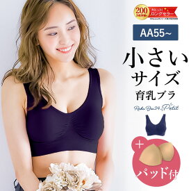 【500円OFFクーポン・17日9:59迄】 ナイトブラ 育乳ナイトブラ ブラジャー 育乳ブラ ノンワイヤーブラ 脇高 昼夜兼用 下着 スポーツブラ スポブラ 無地 痛くない 30代 40代 プレミーナ 『ラクブラ24・プチ 交換用パッドセット』 送料無料 痩せ型 小柄女性