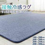 SALE！[48%オフクーポン] ラグマット 夏用 接触冷感 カーペット 夏用 200×300 200×250 200×200 140×2…