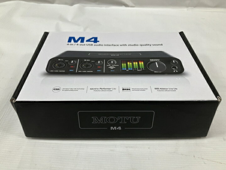 楽天市場】【中古】 MOTU M4 オーディオインターフェース 音響 