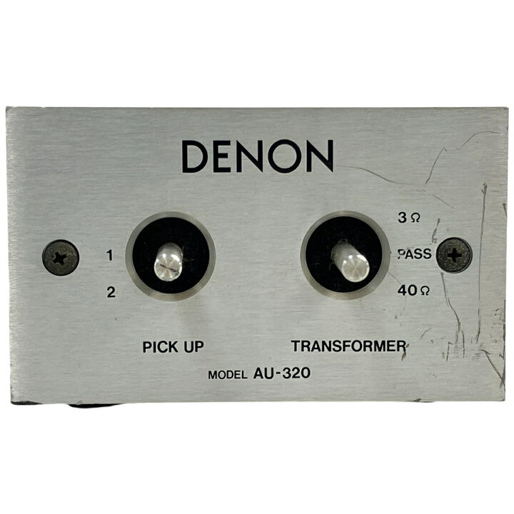 楽天市場】【中古】 DENON AU-320 MC昇圧トランス オーディオ機器 