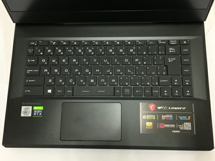 楽天市場】【中古】 MSI GP66 Leopard 10UG-252JP ゲーミング PC RTX 