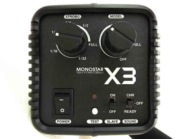 サンスターストロボ X3 モノブロック 電源コード付 300W-