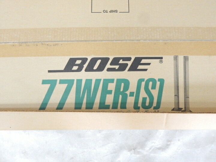 楽天市場】未使用【中古】BOSE 77WER トールボーイ型 スピーカー ペア
