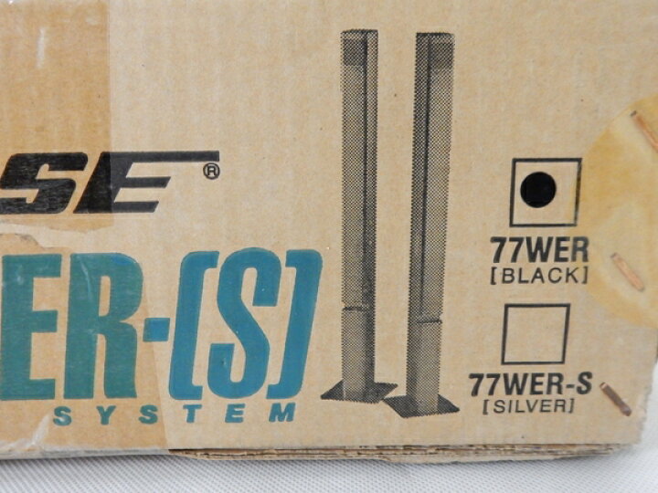 楽天市場】未使用【中古】BOSE 77WER トールボーイ型 スピーカー ペア 