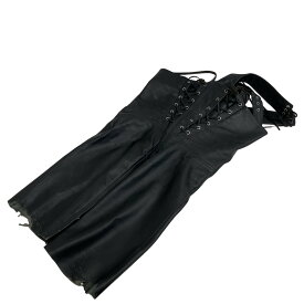 【中古】 KADOYA K’S LEATHER&amp;K’S PRODUCT カドヤ レザーチャップス Sサイズ バイク用品 中古 M11581765