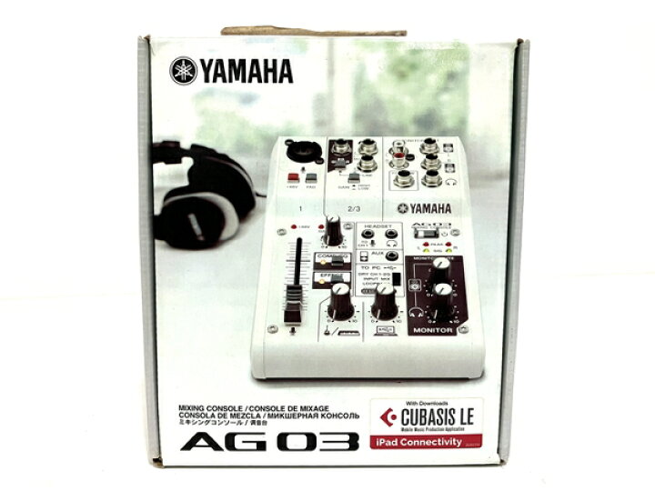 楽天市場】【中古】 YAMAHA ヤマハ AG03 ミキシングコンソール 