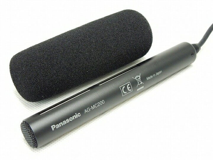 楽天市場】【中古】 中古 Panasonic AG-MC200 マイク 超指向性 