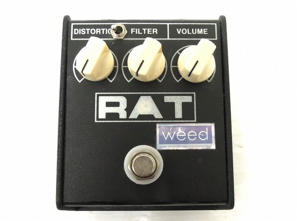 楽天市場】【中古】 WEED RAT mod 2way Germa エフェクター ギター用