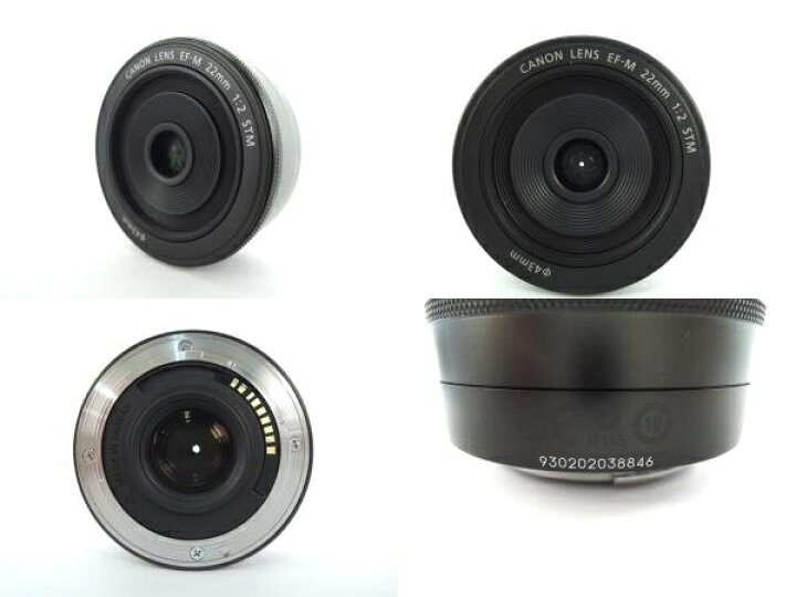 楽天市場】【中古】 Canon キャノン EOS M ボディ EF-M 22mm 1:2 STM  