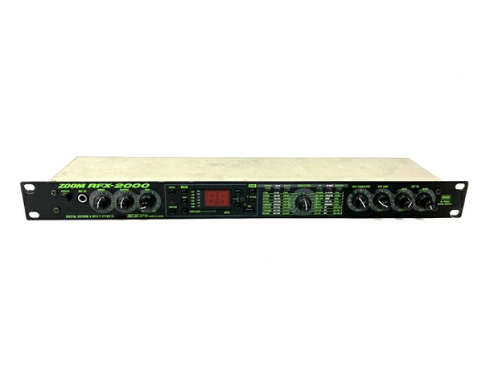 楽天市場】【中古】 ZOOM RFX-2000 デジタルリバーブ マルチ 