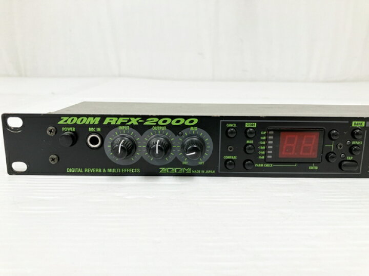 楽天市場】【中古】 ZOOM RFX-2000 デジタルリバーブ マルチ 