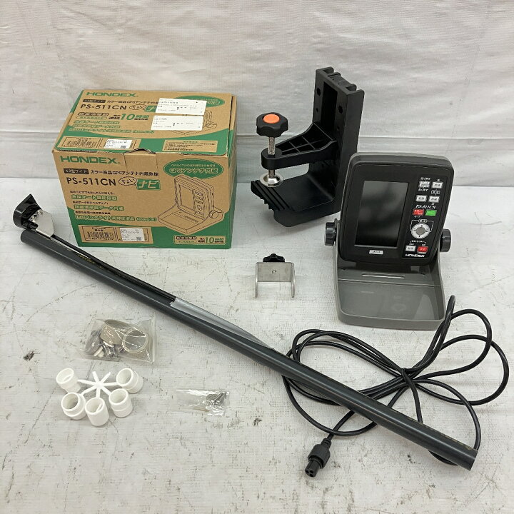楽天市場】【中古】 HONDEX PS-511CN-W ポータブル 魚群探知機 GPS 4.3 