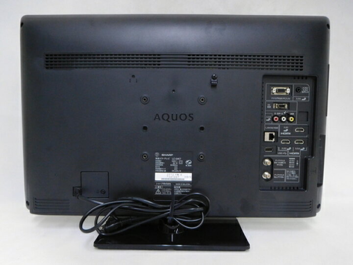 楽天市場】【中古】 SHARP AQUOS LC-24K7-B 液晶テレビ 24型 ブラック  