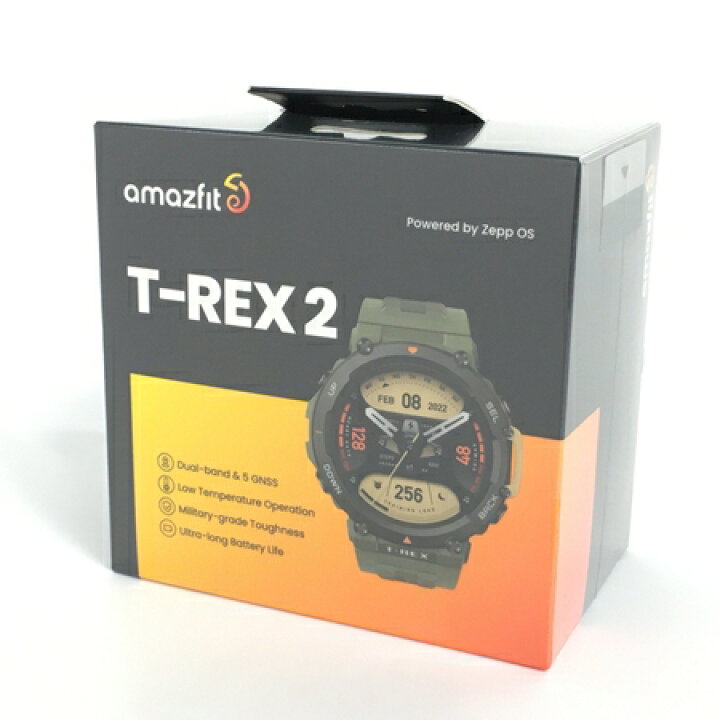 楽天市場】未使用 【中古】 Amazfit T-REX2 スマートウォッチ ワイルド  