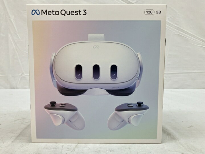 楽天市場】未使用 【中古】 Meta Quest 3 128GB VRヘッドセット 未開封 