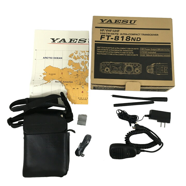 楽天市場】【中古】 【動作保証】YAESU FT-818ND HF/50/144/430MHz帯 