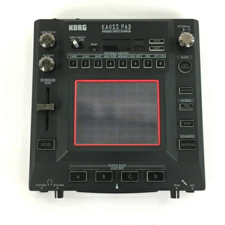 楽天市場】【中古】 KORG KAOSS PAD KP3 カオスパッド ダイナミック 