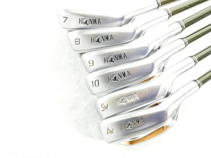 楽天市場】【中古】 HONMA BERES ホンマ ベレス MG703 7-10 AW SW 6本 