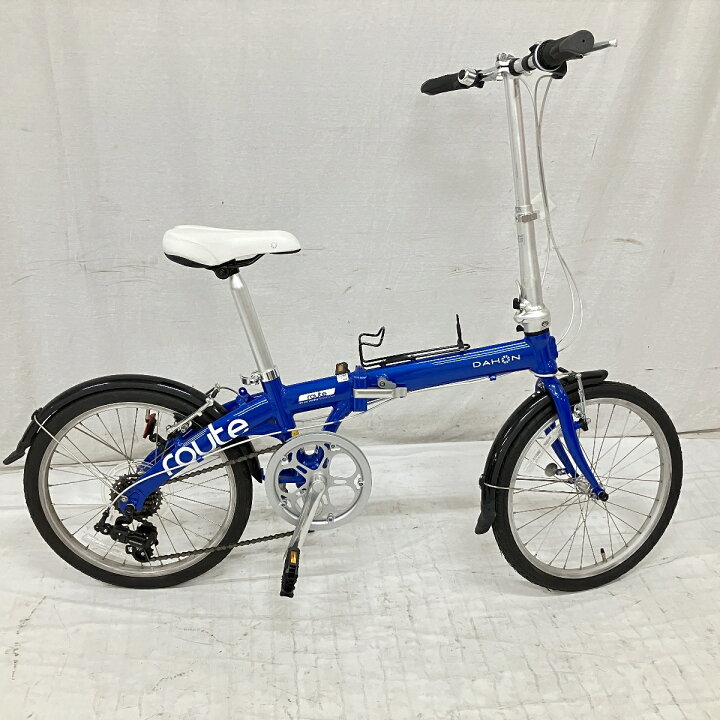 楽天市場】【中古】 DAHON route 折りたたみ自転車 青 20インチ 中古 