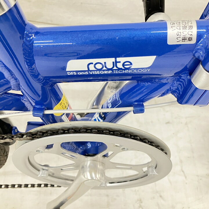 楽天市場】【中古】 DAHON route 折りたたみ自転車 青 20インチ 中古 