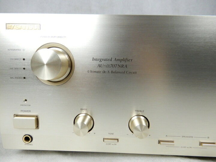 楽天市場】【中古】 SANSUI サンスイ AU-α707NRA プリメインアンプ 