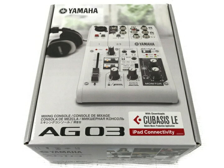 楽天市場】未使用 【中古】 YAMAHA ヤマハ AG03 ウェブキャスティング 