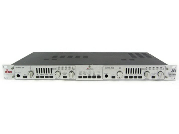 楽天市場】【中古】 dbx 386 2ch 真空管マイク プリアンプ 