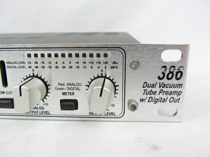 楽天市場】【中古】 dbx 386 2ch 真空管マイク プリアンプ 