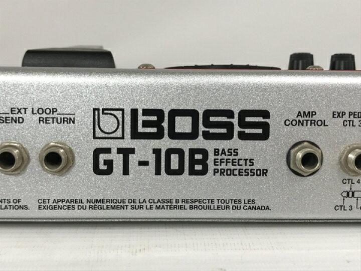 楽天市場】【中古】 BOSS GT-10B マルチエフェクター ベース用  