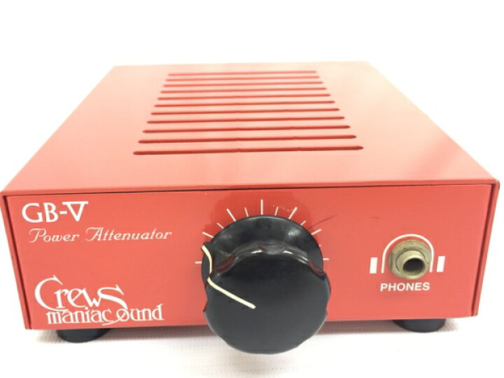 楽天市場】【中古】 Crews Maniac Sound GB-V パワー アッテネーター 