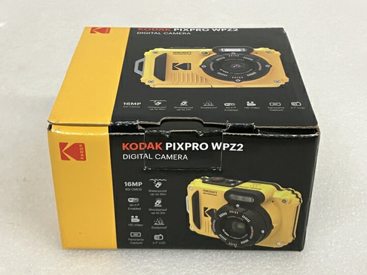楽天市場】未使用 【中古】KODAK コダック PIXPRO WPZ2 防水カメラ  