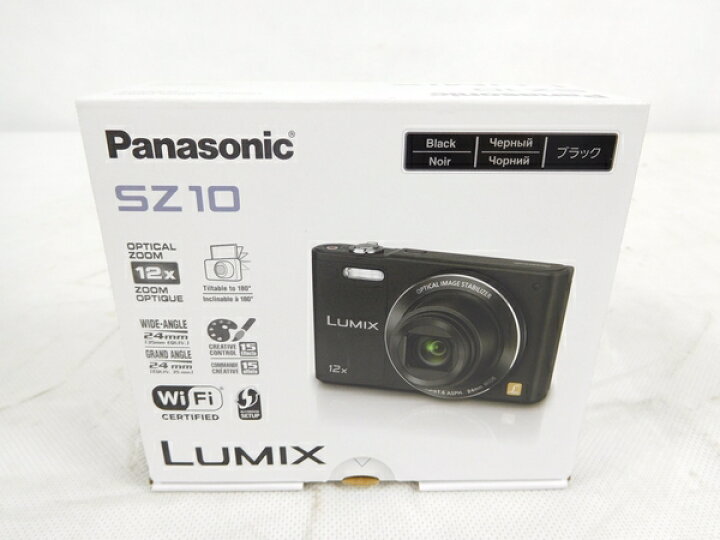 楽天市場】新品 Panasonic LUMIX DMC-SZ10 デジタルカメラ コンデジ 
