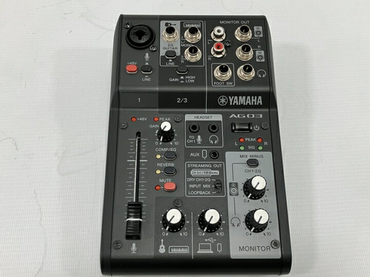 楽天市場】美品 【中古】 YAMAHA ヤマハ AG03MK2 ライブストリーミング 