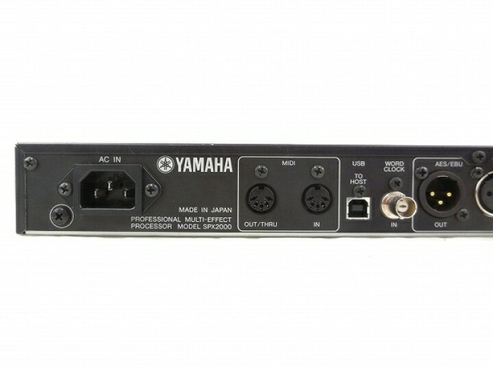 楽天市場】【中古】YAMAHA ヤマハ マルチエフェクトプロセッサー 