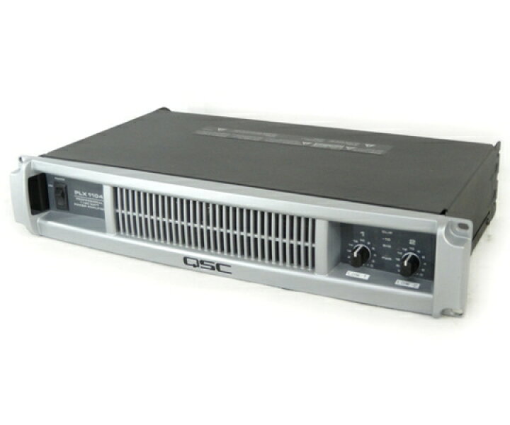 QSC PLX1104 パワーアンプ 現状動作品 （楽天市場】【中古】 QSC 