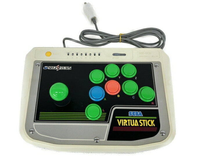 楽天市場】【中古】 SEGA セガサターン バーチャスティックホワイト 