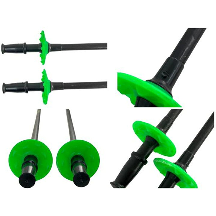楽天市場】【中古】 Retailer スキーストック 伸縮 カーボン 100-123cm 