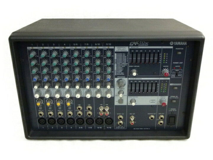 楽天市場】【中古】 YAMAHA ボックス型パワードミキサー EMX512SC 楽器 